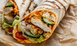 CHICKEN SHISH WRAP